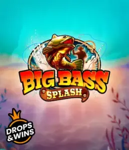 Dive into the exciting adventure of Big Bass Splash slot by Pragmatic Play, showcasing a dynamic fish splashing out of water. This image depicts the essence of the fishing theme with striking graphics and lively typography. Great for anglers, delivering a thrilling gaming experience. 